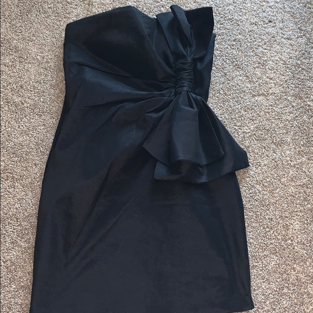 Black cocktail dress